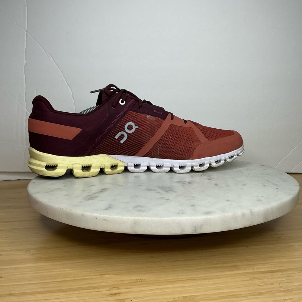 On Cloud Running Men’s Size 13 Cloudflow Rust/Limelight - Picture 10 of 15